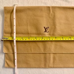 Louis Vuitton Fold Over Dust Pouch Cover Flap - image 1